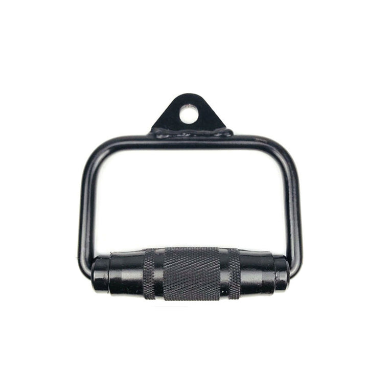 Black Single D handle Rubber - Dstars Gym Equipment Philippines