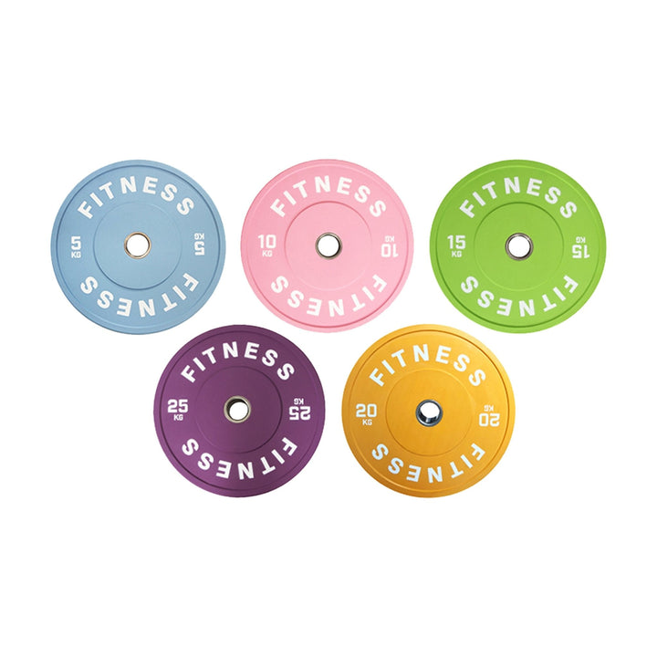 Colored Rubber Olympic Plate - Dstars Gym Equipment Philippines