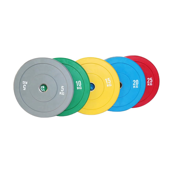 Colored Rubber Olympic Plate